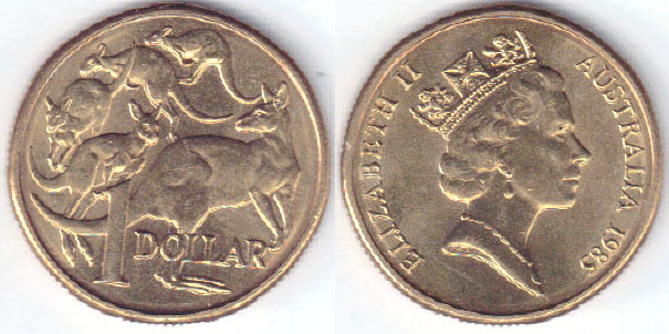 1985 Australia $1 (Unc) A000527